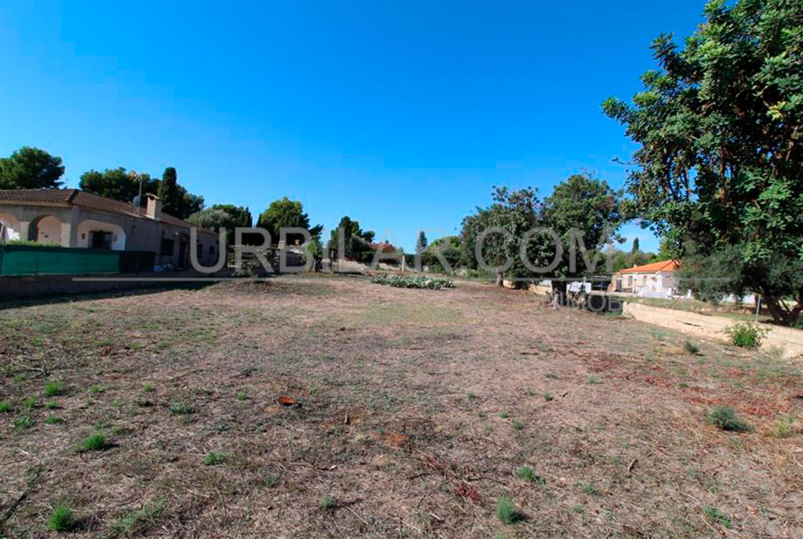 Terreno urbano en Vista Calderona La Pobla de Vallbona - Urbilar Inmobiliaria
